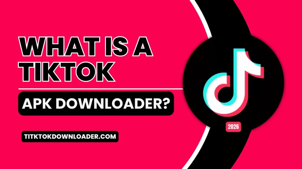 What is a TikTok APK Downloader