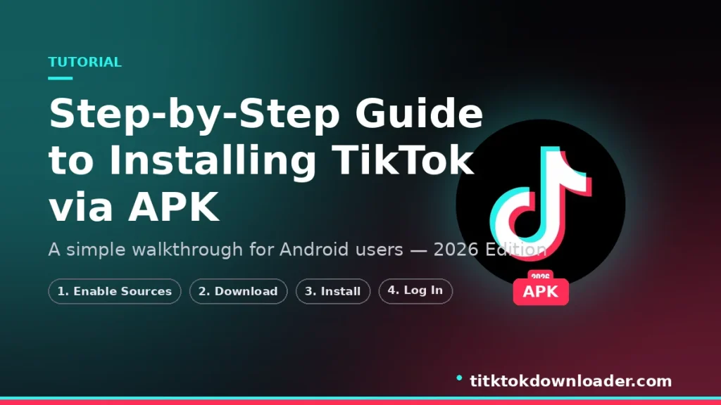 tik tok apk download guide